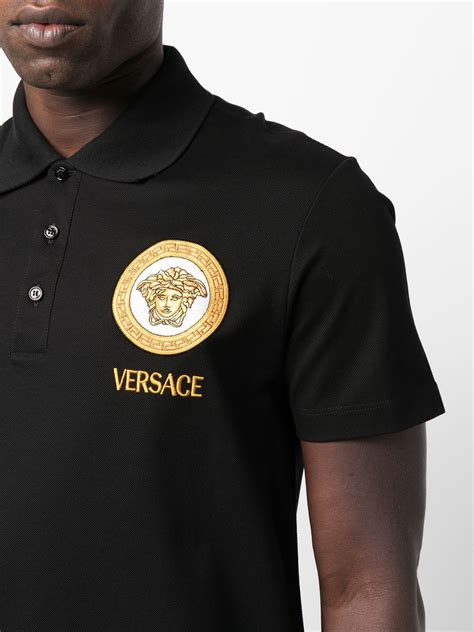 versace poloshirt|versace polo shirt medusa.